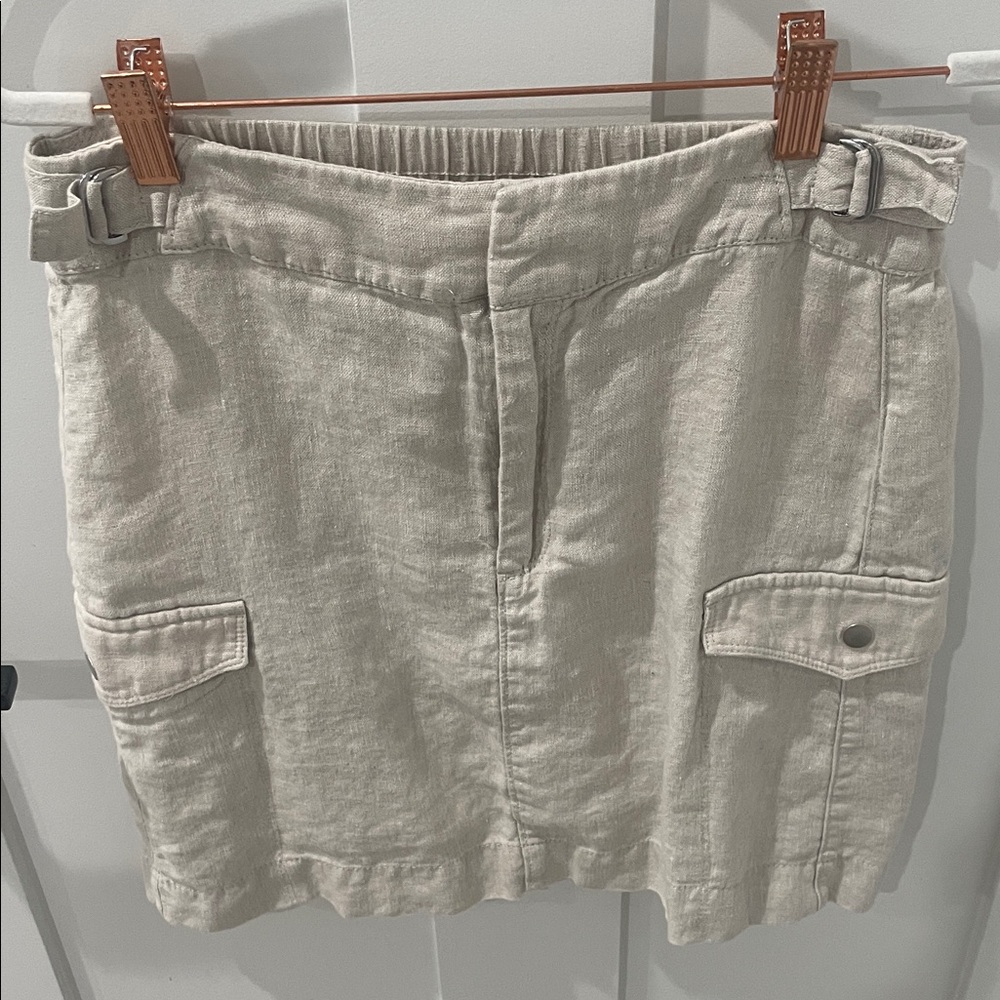Athleta Voyager Linen Skirt